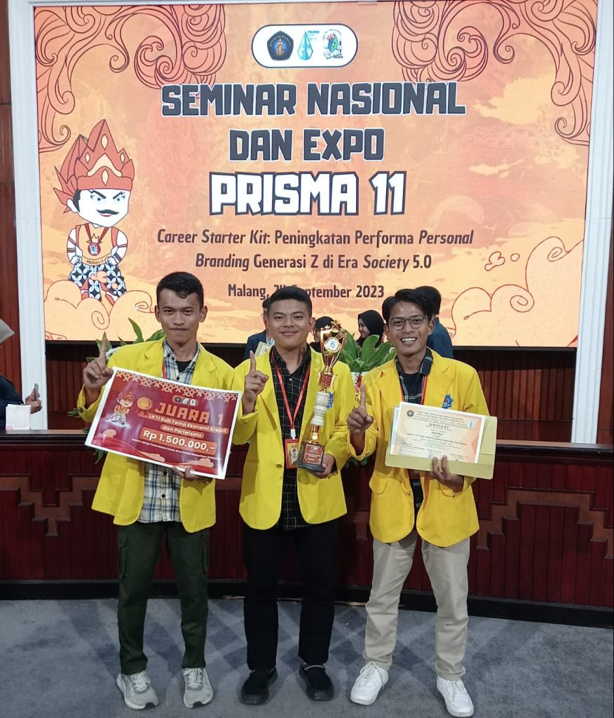 Tiga Mahasiswa Utu Raih Juara Lkti Prisma Tingkat Nasional Universitas Teuku Umar